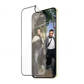 PanzerGlass ® ECO MATRIX ochranná fólia displeja s D3O® iPhone 15 Plus | Ultra-Wide Fit s AlignerKit