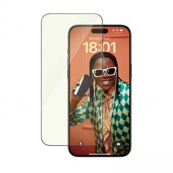 PanzerGlass ® EyeCARE™ ochrana displeja iPhone 15 Pro Max | Ultra-Wide Fit s EasyAligner