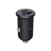Trust Maxo 25197 autonabíjačka, 38 W, PD 3.0, QC 3.0, USB + USB-C, čierna