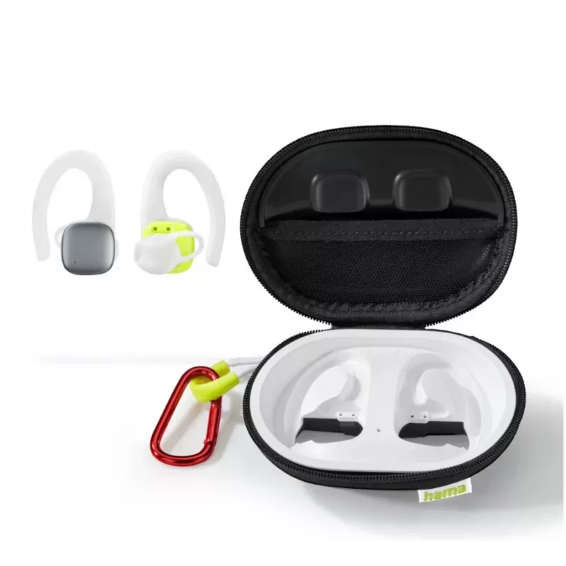 Hama Spirit Athletics headset True Wireless Stereo (TWS) ušný háčik športový Bluetooth biela, žltá