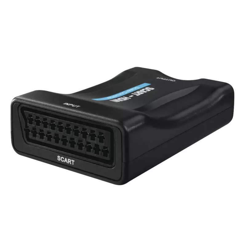 Hama 00121775 video prevodník zo SCART na HDMI, 1080p, čierny