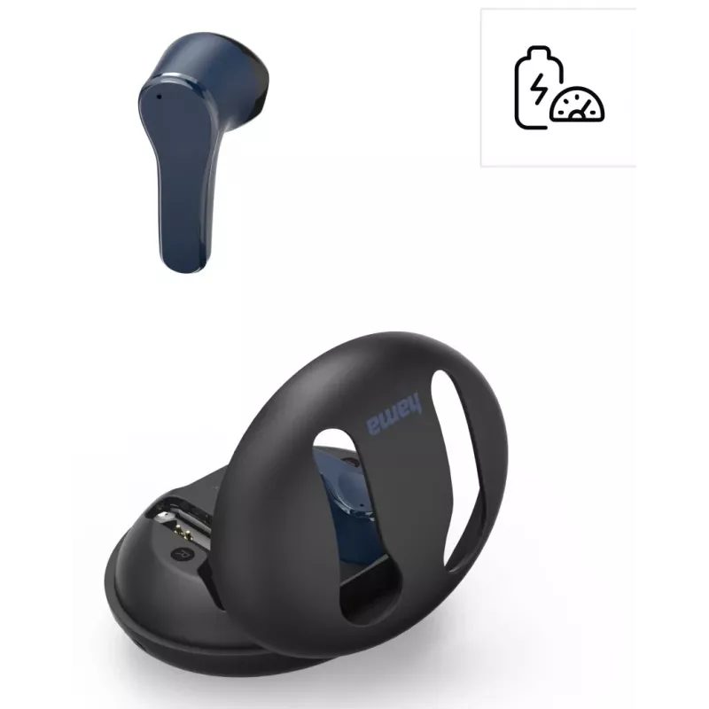 Hama Spirit Unchained náhlavná súprava True Wireless Stereo (TWS) do uší hovory/hudba Bluetooth čierna, modrá