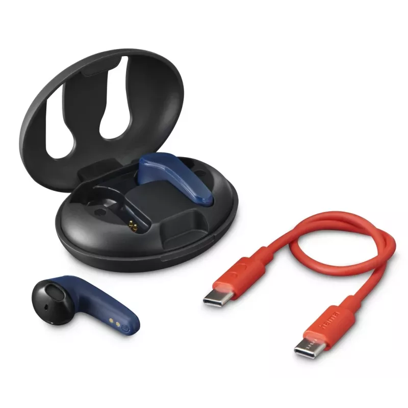 Hama Spirit Unchained náhlavná súprava True Wireless Stereo (TWS) do uší hovory/hudba Bluetooth čierna, modrá