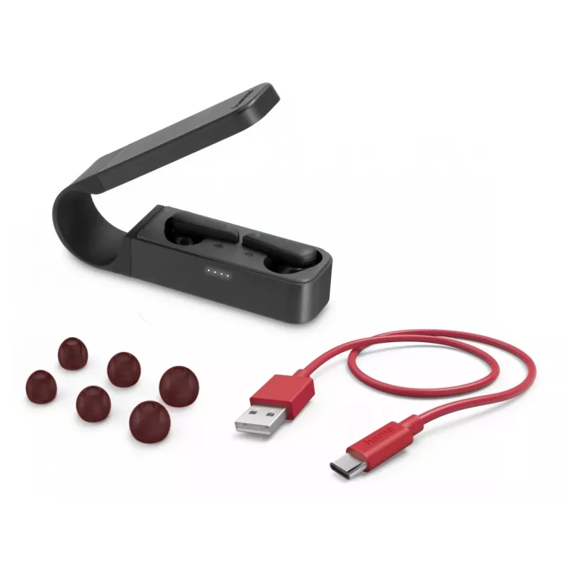 Hama Spirit Pocket II náhlavná súprava True Wireless Stereo (TWS) do uší hovory/hudba Bluetooth čierna