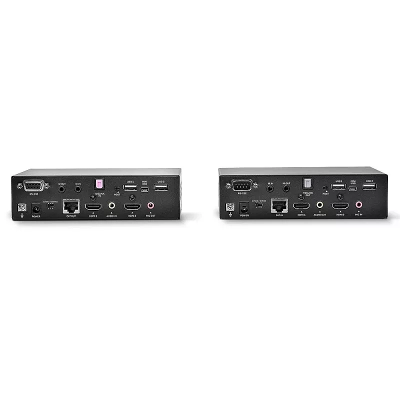 Lindy 100m Cat.6 Dual Head HDMI, USB a RS-232 extender