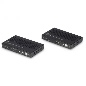 Lindy 100m Cat.6A HDMI 4K60, Audio, IR a RS-232 HDBaseT 3.0 KVM extender