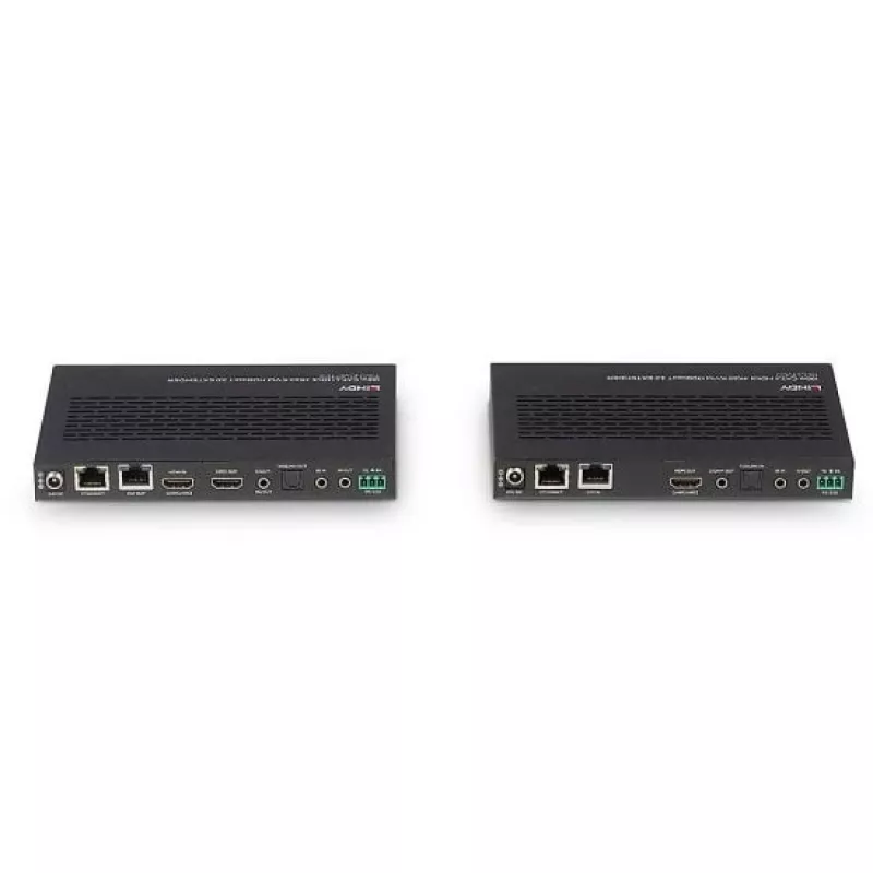 Lindy 100m Cat.6A HDMI 4K60, Audio, IR a RS-232 HDBaseT 3.0 KVM extender