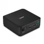 Lindy 2-port Type-C, DisplayPort 1.2 KVM prepínač, 3840 x 2160 pixelov, 4K Ultra HD, sivá