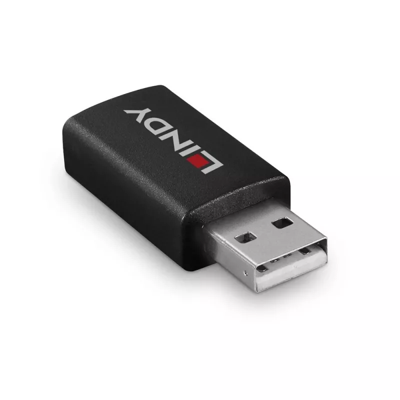 Lindy 71263 USB adaptér USB Type-A čierny