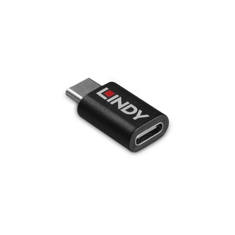 Lindy USB 3.2 Type-C na C 100W dátový blokovač, USB Type-C, USB Type-C, čierna