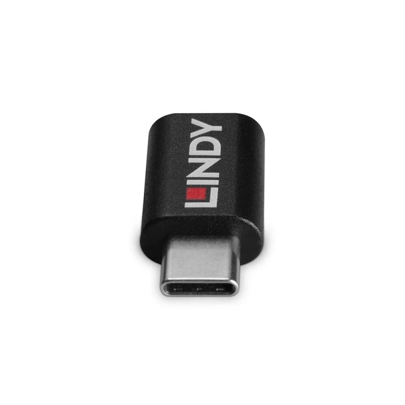 Lindy USB 3.2 Type-C na C 100W dátový blokovač, USB Type-C, USB Type-C, čierna