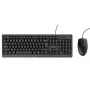 Trust TKM-250 klávesnica myš v cene kancelária USB QWERTZ nemecká čierna