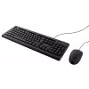 Trust TKM-250 klávesnica myš v cene kancelária USB QWERTZ nemecká čierna