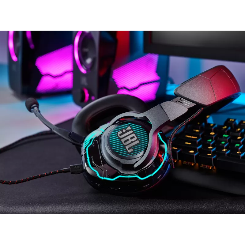 JBL Quantum One ČIERNA, káblový, herný, 20 - 20000 Hz, 526 g, slúchadlá, čierna