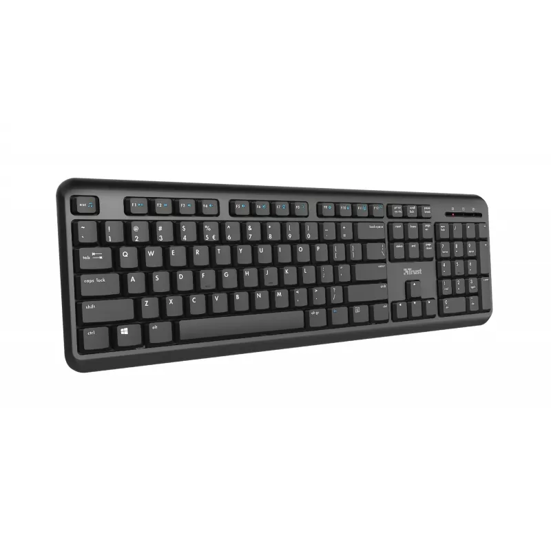 Trust Ody klávesnica Office RF Wireless QWERTZ nemecká čierna