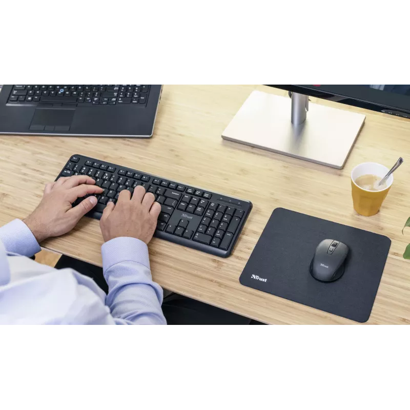 Trust Ody klávesnica Office RF Wireless QWERTZ nemecká čierna