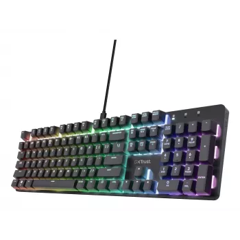 Herná klávesnica Trust GXT 871 Zora Mechanical USB RGB čierna