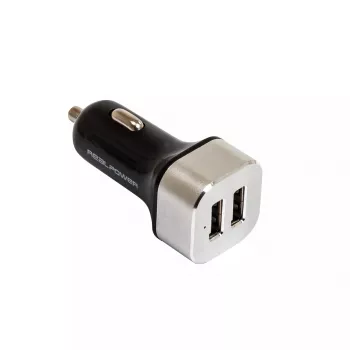 Mobilná nabíjačka RealPower 176635 Universal čierna strieborná