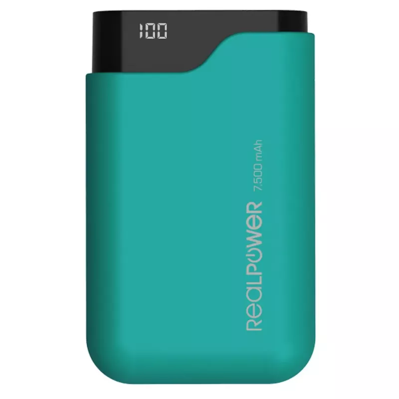 Prenosná batéria RealPower PB-7500C 7500 mAh