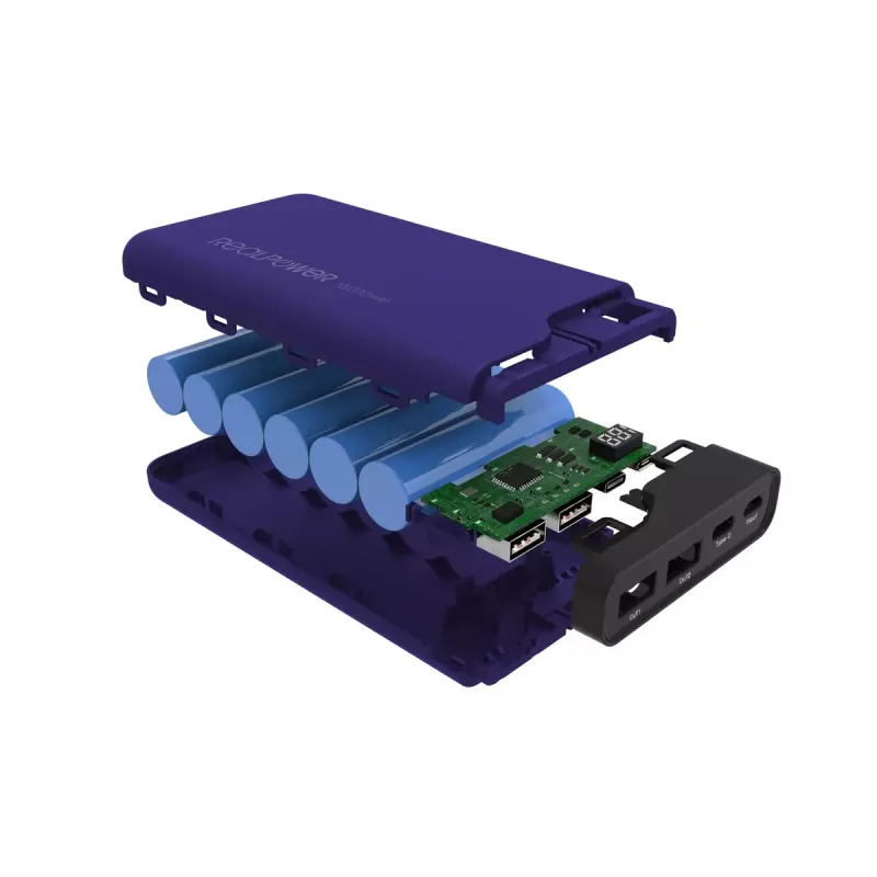Prenosná nabíjačka RealPower PB-15000C 15000 mAh