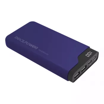 Prenosná nabíjačka RealPower PB-15000C 15000 mAh