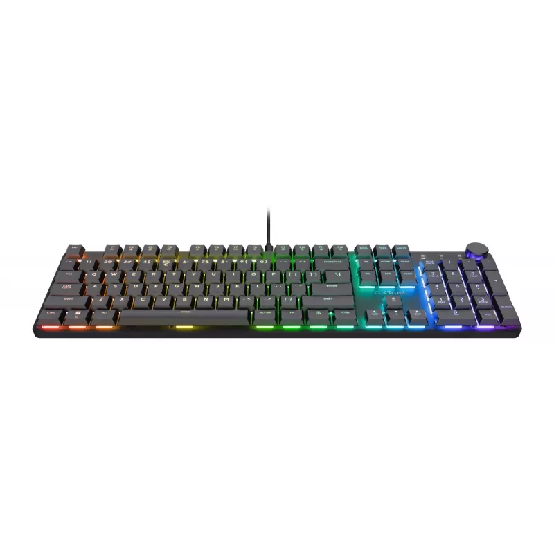 Herná klávesnica Trust GXT 866 Torix mechanická USB QWERTZ čierna