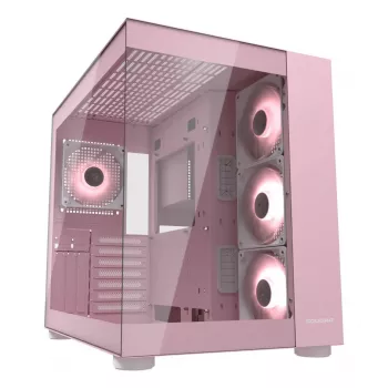 PC skriňa COUGAR Gaming FV150 RGB Midi Tower ružová