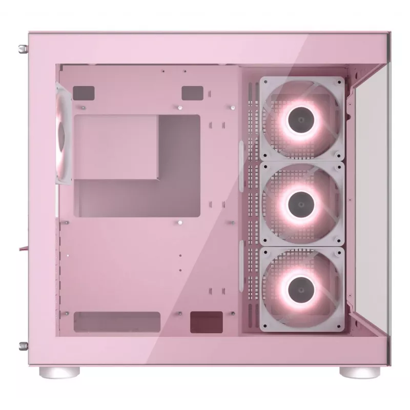 PC skriňa COUGAR Gaming FV150 RGB Midi Tower ružová