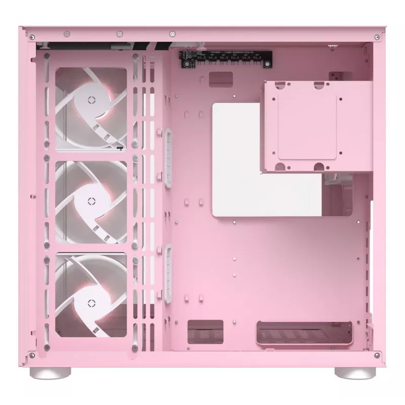 PC skriňa COUGAR Gaming FV150 RGB Midi Tower ružová