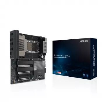Základná doska ASUS PRO WS W890-SAGE — Intel W890, LGA 4710-2, CEB, 8× DIMM, DDR5, Quad-channel, 2.5G & 10G Ethernet