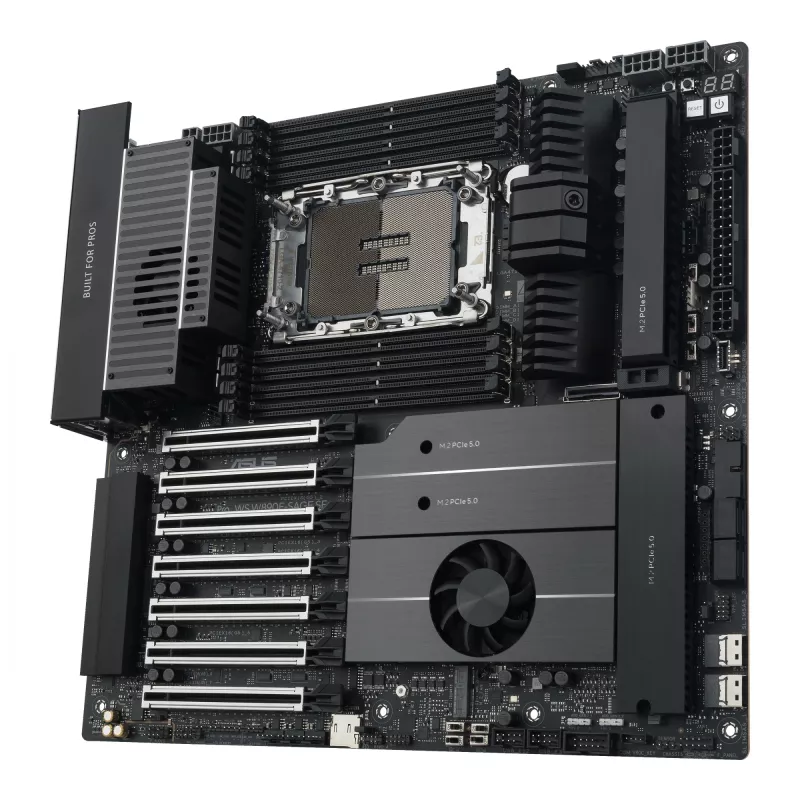 Základná doska ASUS Pro WS W890E-SAGE SE — Intel W890, LGA 4710-2, EEB, 8x DIMM DDR5, Octa-Channel, 10GbE