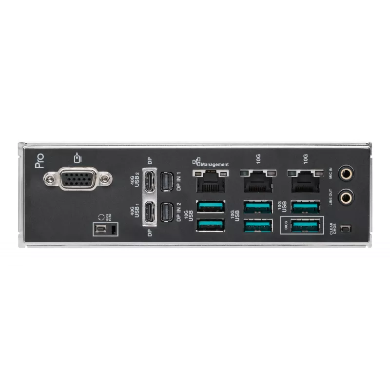 Základná doska ASUS Pro WS W890E-SAGE SE — Intel W890, LGA 4710-2, EEB, 8x DIMM DDR5, Octa-Channel, 10GbE