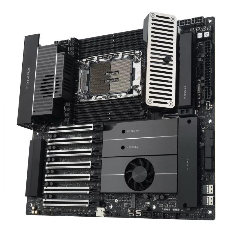 Základná doska ASUS Pro WS W890E-SAGE SE — Intel W890, LGA 4710-2, EEB, 8x DIMM DDR5, Octa-Channel, 10GbE