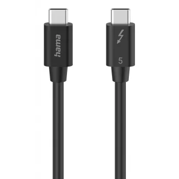 Hama USB-C USB kábel USB 3.2 Gen 2 (3.1 Gen 2) 1 m USB C čierny