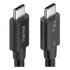 Hama Kábel USB-C Thunderbolt 5 80 Gbit/s, 5 A, 240 W, 8K, 1 m
