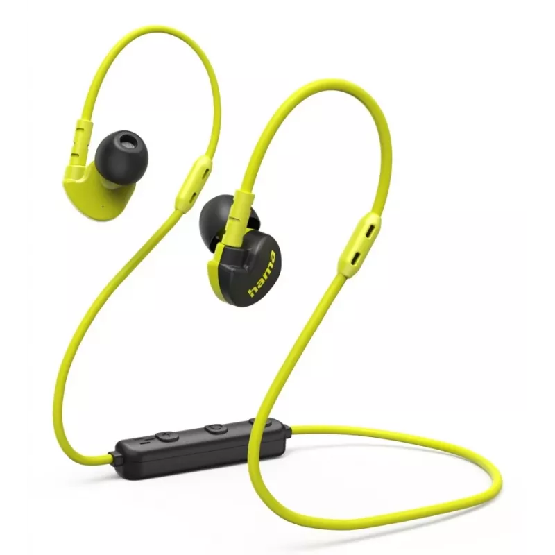 Hama Freedom Athletics III headset bezdrôtový ušný hák, in-ear športový Bluetooth čierny, žltý