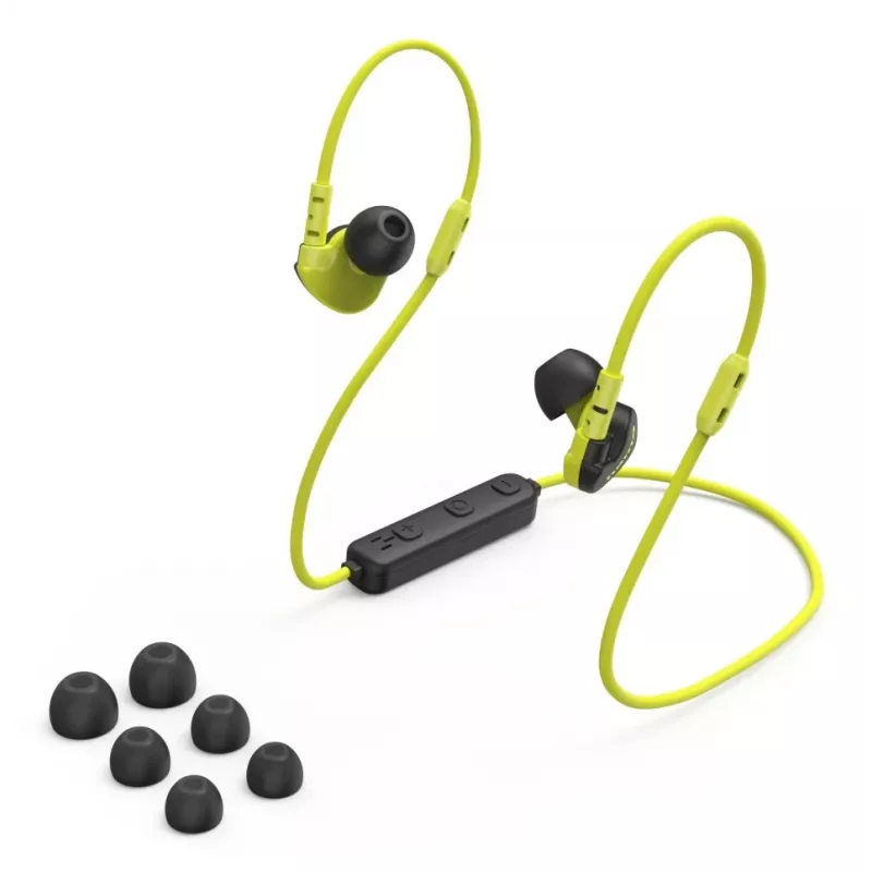 Hama Freedom Athletics III headset bezdrôtový ušný hák, in-ear športový Bluetooth čierny, žltý