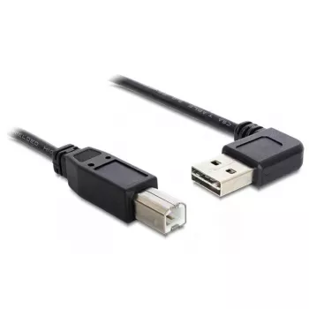 USB kábel DeLOCK 1 m USB 2.0 A - B konektor samec/konektor samec čierny