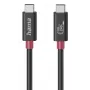 Hama USB-C kábel, E-Marker, USB4 Gen4, 80 Gbit/s, 5 A, 240 W, 1,00 m