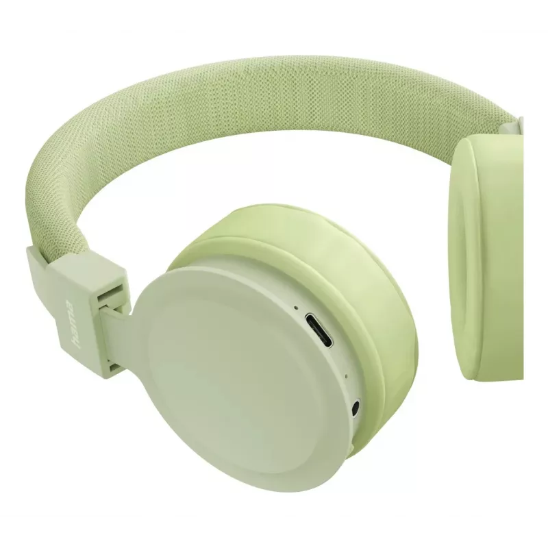 Hama Freedom Lit III headset bezdrôtový hlavový most hovory/hudba USB Type-C Bluetooth zelený