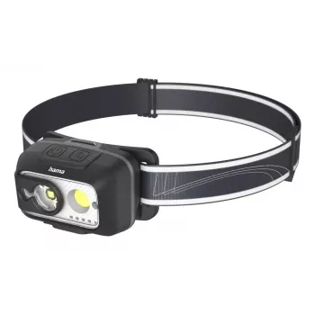 Hama HL500-C čierna, sivá čelová lampa LED