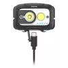 Hama HL500-C čierna, sivá čelová lampa LED