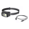 Hama HL500-C čierna, sivá čelová lampa LED