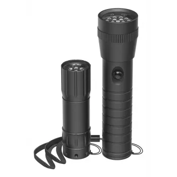 Hama FL-DUO čierna ručná lampa LED