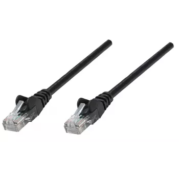Intellinet sieťový patch kábel, Cat6A, 20 m, čierna, meď, S/FTP, LSOH / LSZH, PVC, RJ45, pozlátené kontakty, ochrana západky, ochranná manžeta proti zlomeniu, doživotná záruka