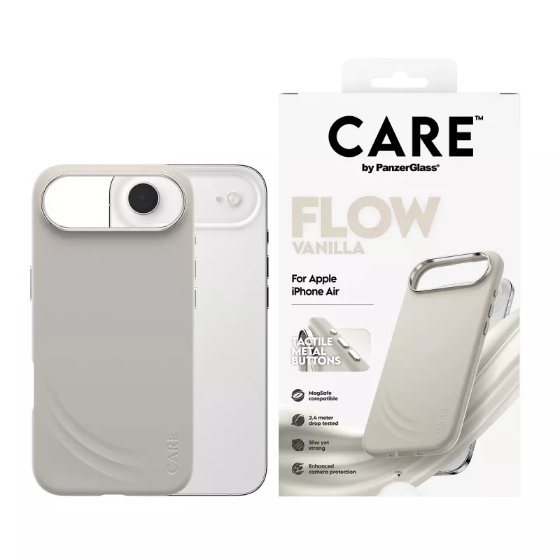 Puzdro PanzerGlass CARE by Feature FLOW Case Vanilla w. MagSafe iPhone Air