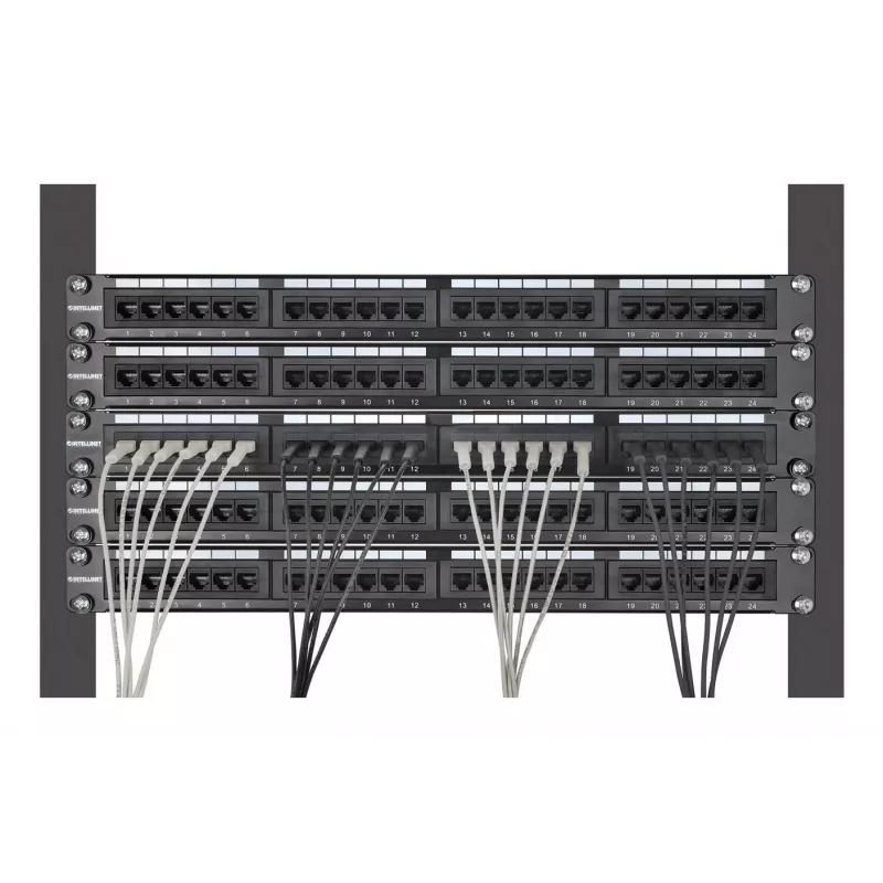 Intellinet 745154 sieťový kábel sivý 2 m Cat6a F/FTP (FFTP)