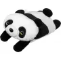 Peňaženka LAUT MAGMOJI — peňaženka kompatibilná s MagSafe s dizajnom panda, ABS/plyš/textil/kov/nylón, čierna & biela