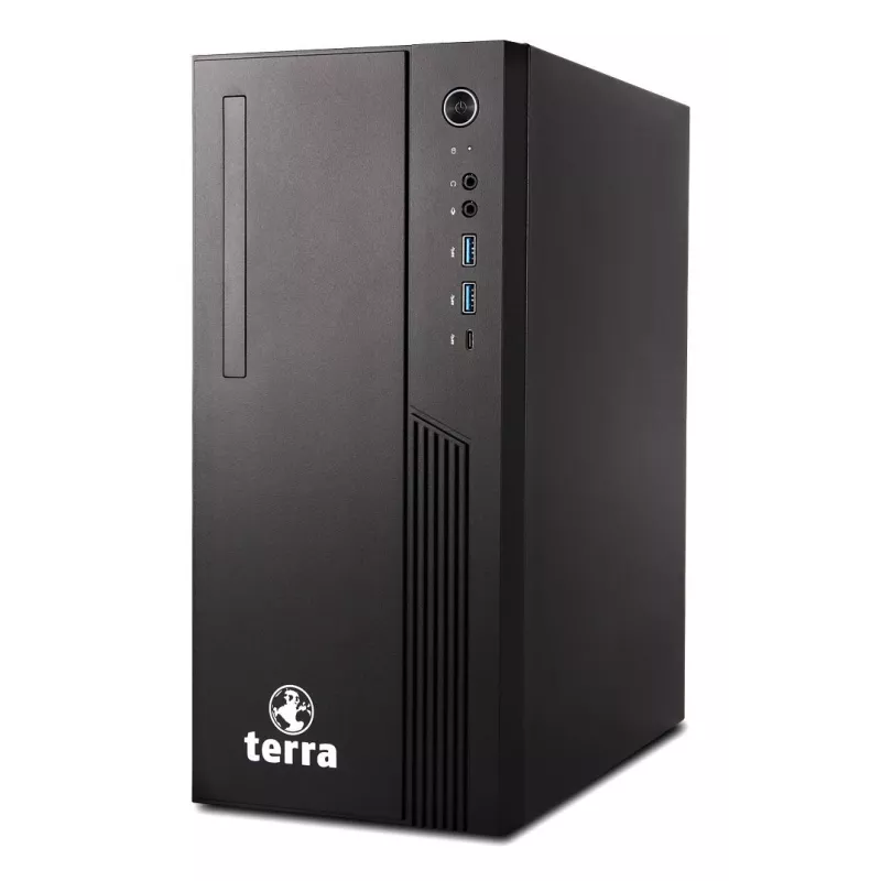 TERRA 1000134 PC/Workstation Intel® Core™ i3 i3-12100 8 GB DDR5-SDRAM 500 GB SSD Windows 11 Pro Micro Tower