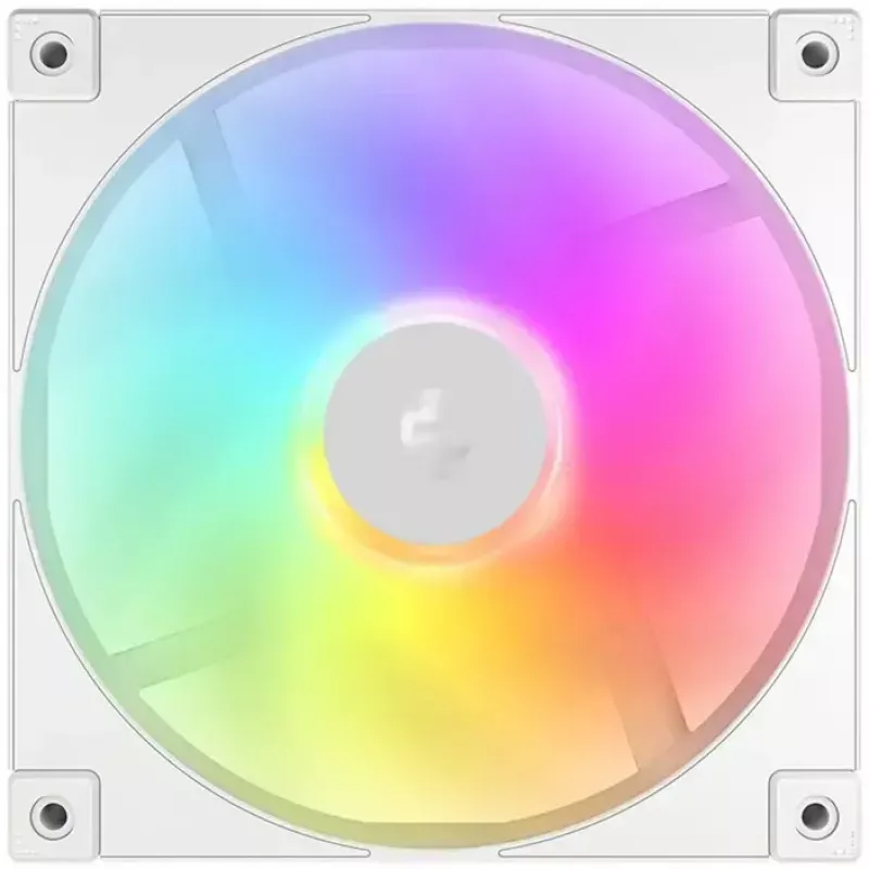 Chladiaci ventilátor DeepCool FD14 ARGB biely 140mm 3in1 — 140 mm, ARGB, biely, balenie 3 ks